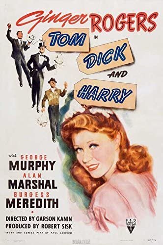 Tom, Dick And Harry (1941) - Ginger Rogers  Colorized Version  DVD