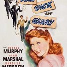 Tom, Dick And Harry (1941) - Ginger Rogers  Colorized Version  DVD
