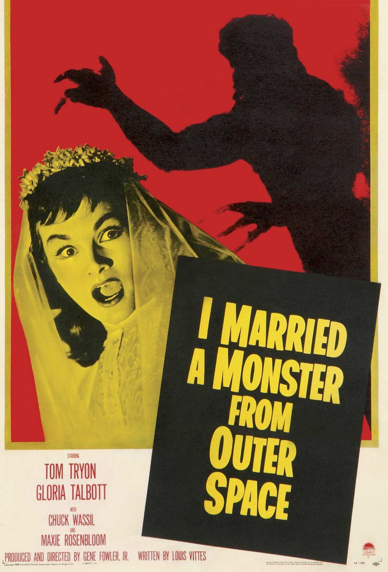 I Married A Monster From Outer Space (1958) - Tom Tryon  DVD