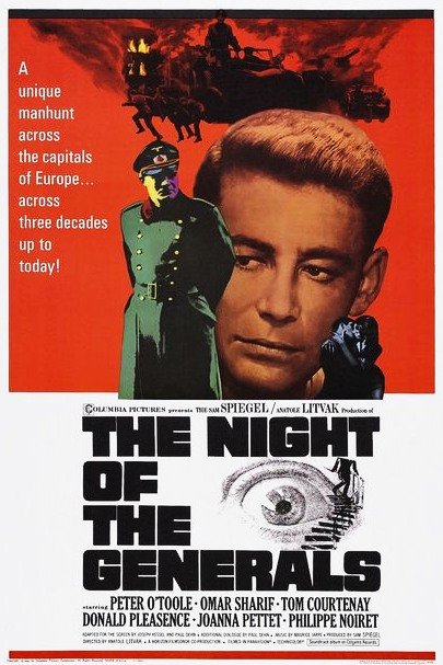 The Night Of The Generals (1967) - Peter O&Acirc;&acute;Toole  DVD