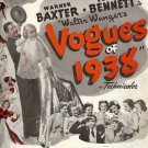 Vogues Of 1938 (1937) - Warner Baxter  DVD
