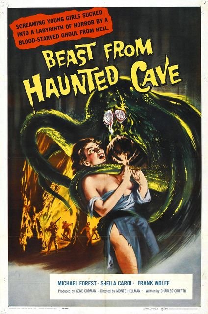 Beast From Haunted Cave (1959) - Michael Forest  DVD