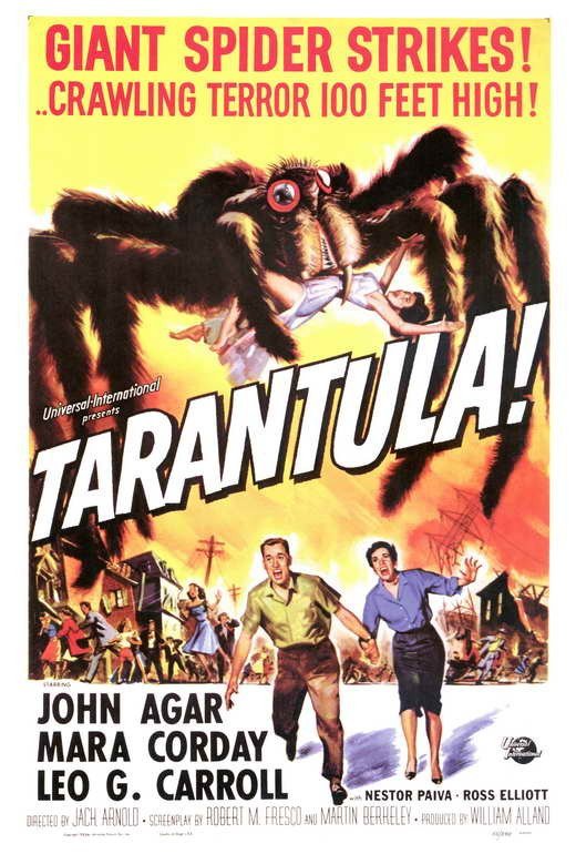 Tarantula (1955) - John Agar  Colorized Version  DVD