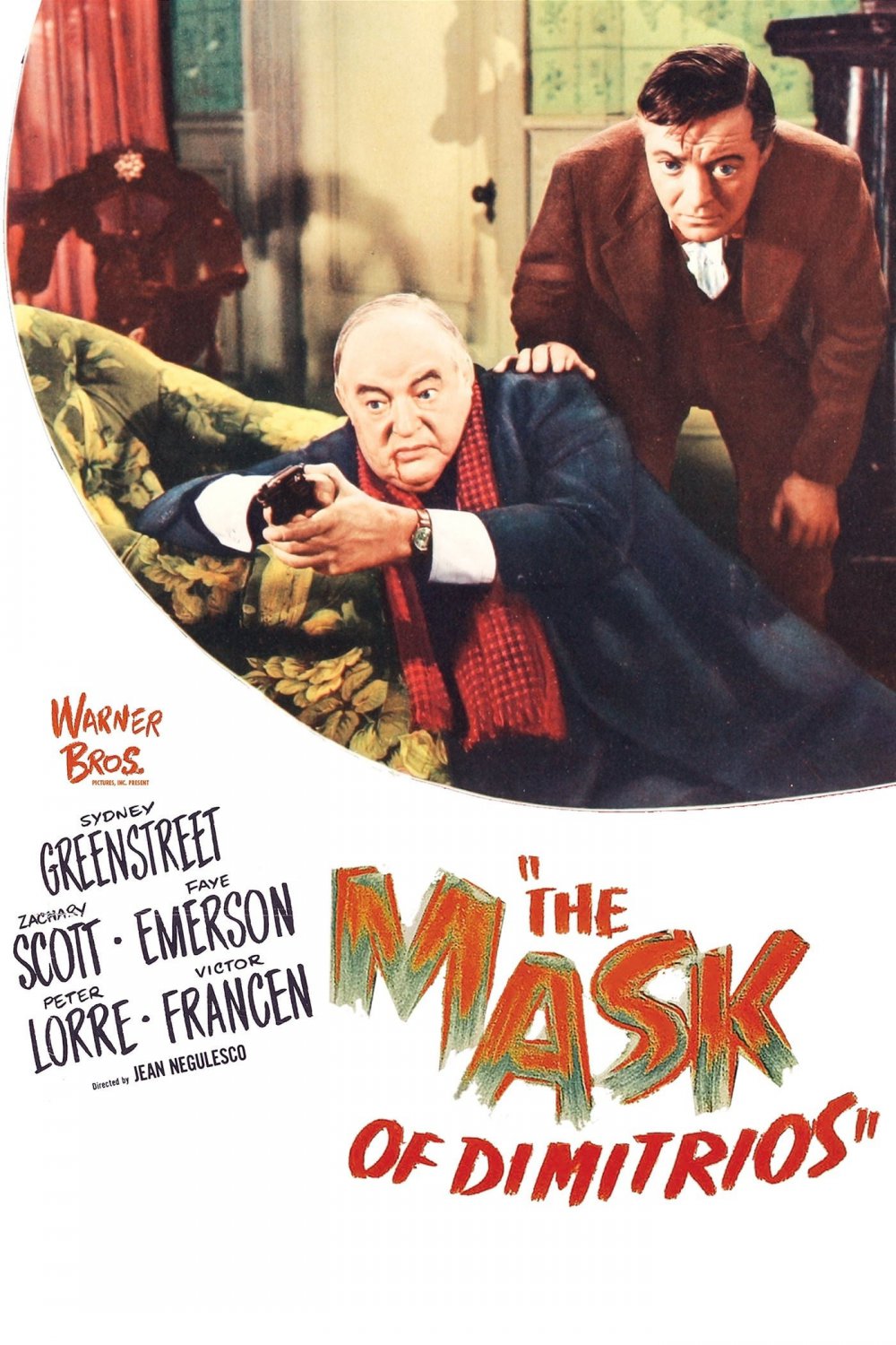 The Mask Of Dimitrios (1944) - Peter Lorre  Colorized Version  DVD