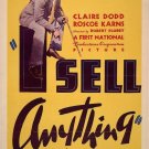 I Sell Anything (1934) - Pat O´Brien  DVD