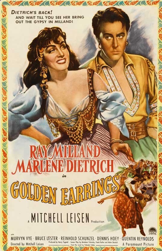 Golden Earrings (1947) - Ray Milland  DVD