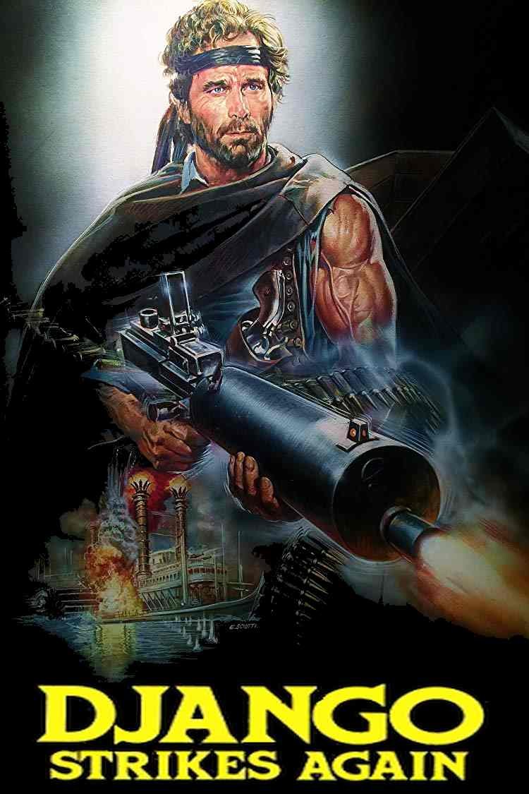 Django Strikes Again (1987) - Franco Nero  DVD