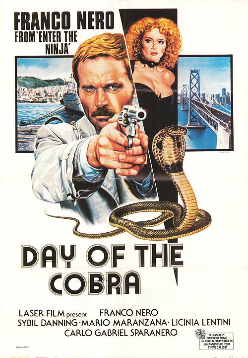 Day Of The Cobra (1980) - Franco Nero  DVD