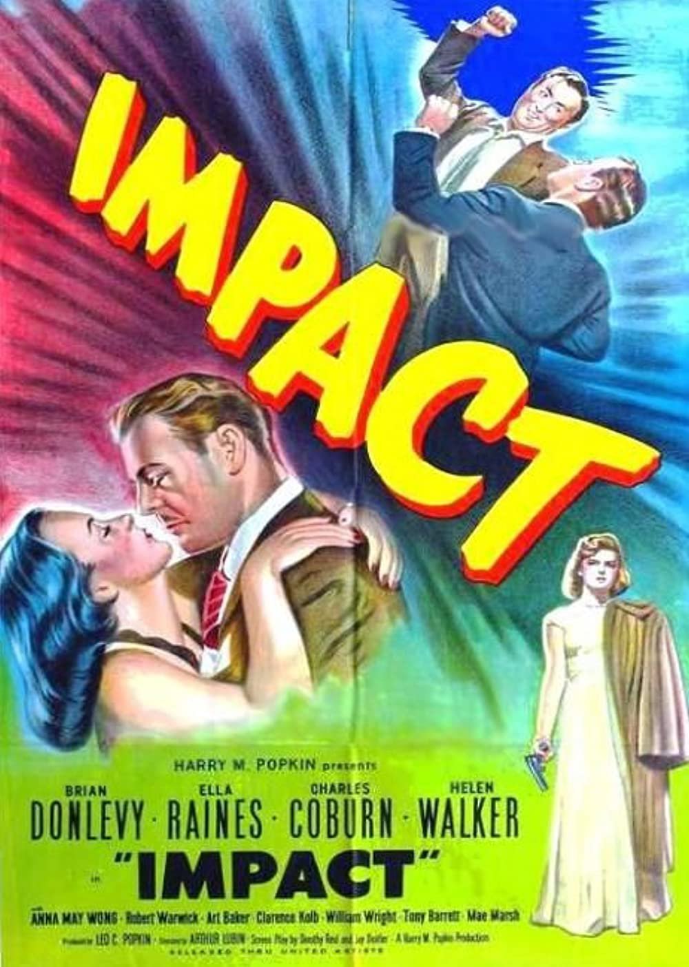 Impact (1949) - Brian Donlevy  Colorized Version  DVD