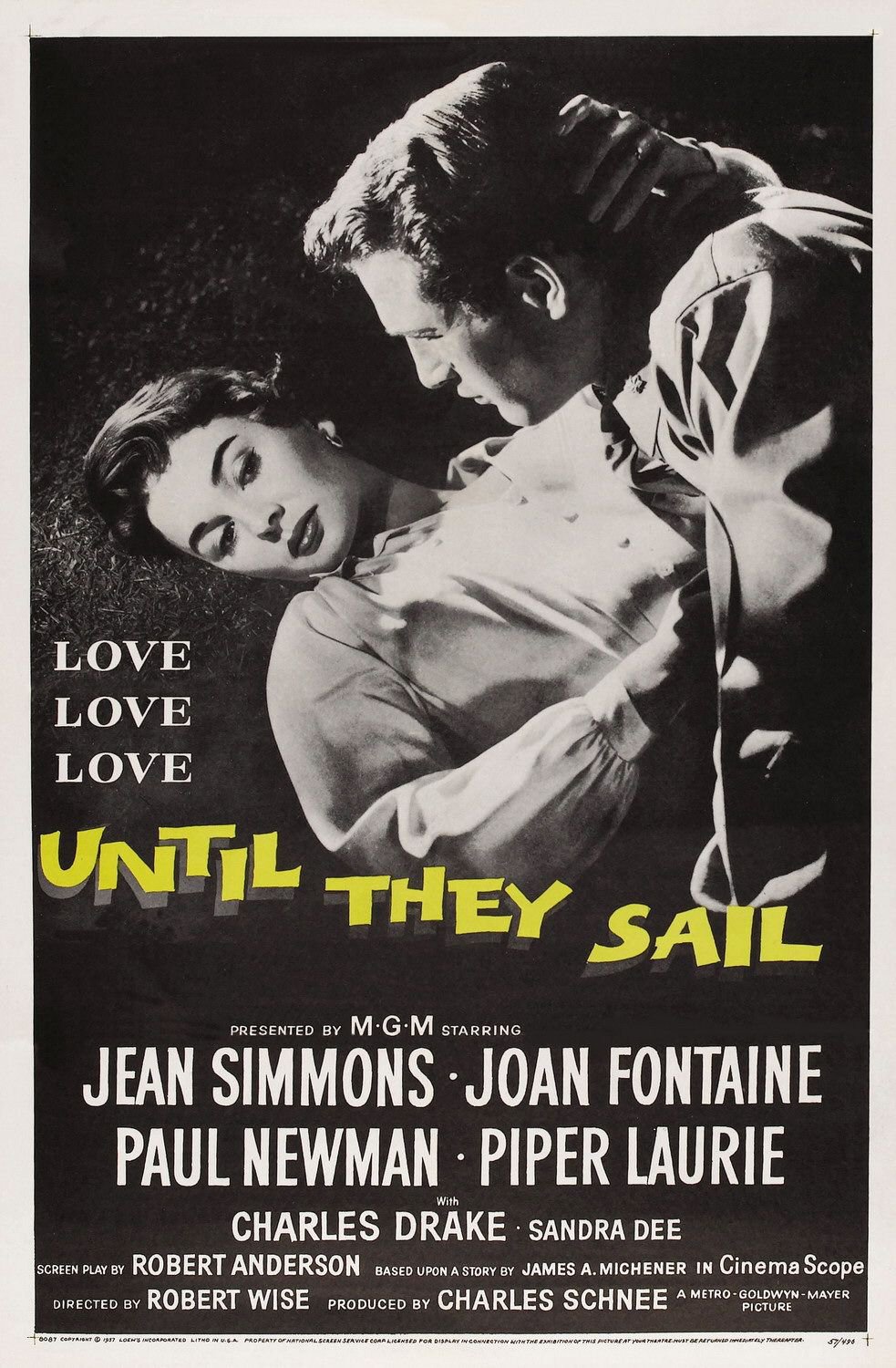 Until They Sail (1957) - Jean Simmons  Colorized Version  DVD