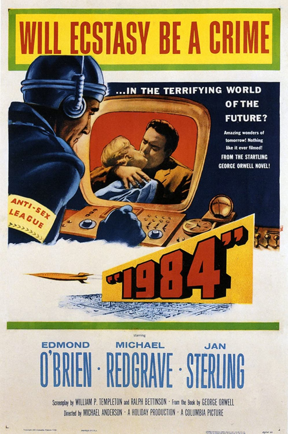 1984 (1956) - Edmond O&Acirc;&acute;Brien  DVD