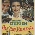Her First Romance (1951) - Margaret O’Brien  DVD