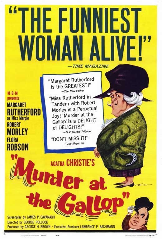 Miss Marple : Murder At The Gallop (1963) - Margaret Rutherford DVD  Colorized Version