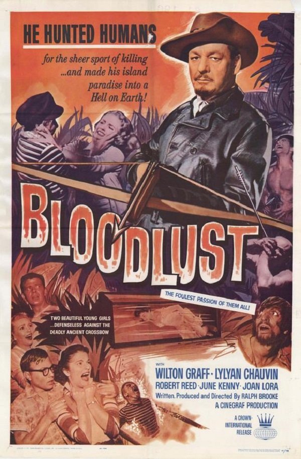 Bloodlust (1961) - Wilton Graff  DVD Colorized Version