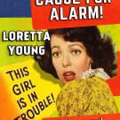 Cause For Alarm (1951) - Loretta Young  Colorized Version DVD