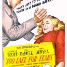 Too Late For Tears (1949) - Lizabeth Scott  Colorized Version DVD