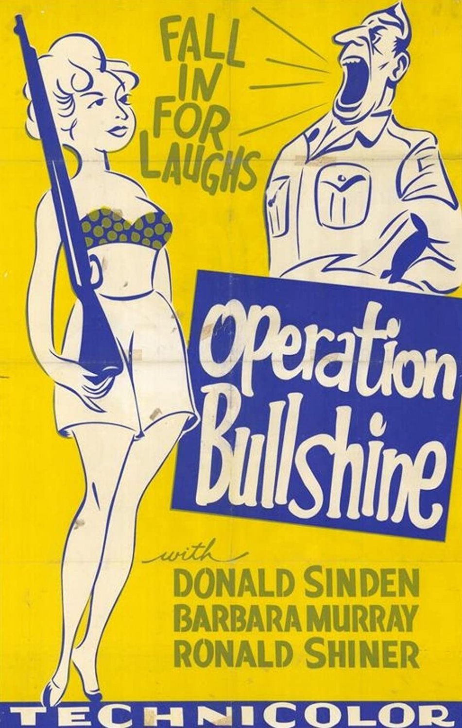 Operation Bullshine (1959) - Donald Sinden  DVD