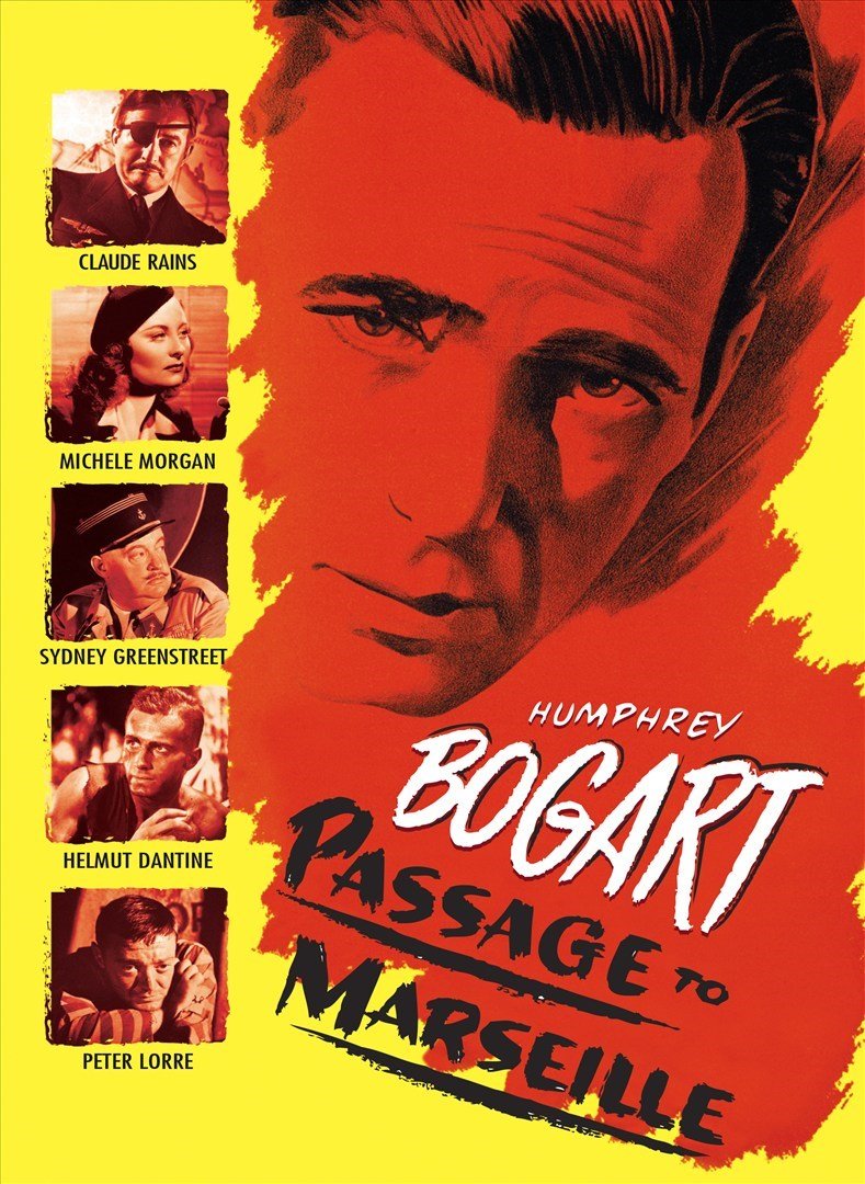 Passage To Marseille (1944) - Humphrey Bogart  Colorized Version  DVD