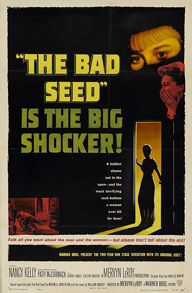 The Bad Seed (1956) - Patty McCormack  Colorized Version DVD
