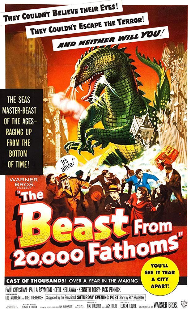 The Beast From 20,000 Fathoms (1953) - Kenneth Tobey  Colorized Version  DVD