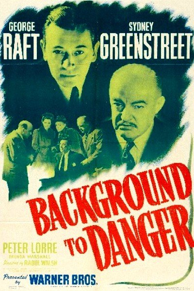 Background To Danger (1943) - George Raft  DVD  Colorized Version