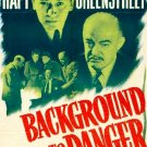 Background To Danger (1943) - George Raft  DVD  Colorized Version