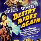 Destry Rides Again (1939) - James Stewart  DVD  Colorized Version