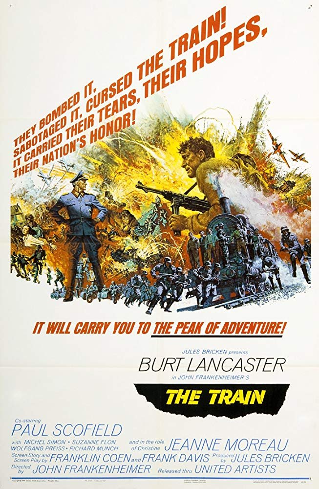 The Train (1964) - Burt Lancaster  DVD  Colorized Version