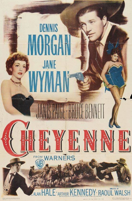 Cheyenne (1947) - Dennis Morgan DVD  Colorized Version
