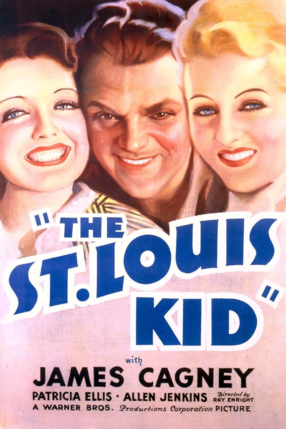 The St. Louis Kid (1934) - James Cagney DVD  Colorized Version