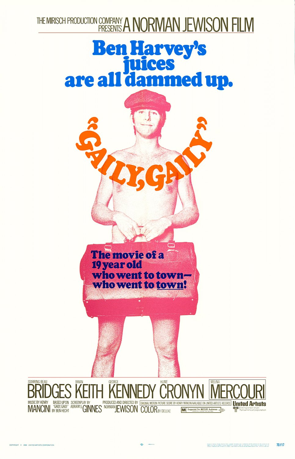 Gaily, Gaily (1969) - Beau Bridges  DVD