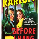 Before I Hang (1940) - Boris Karloff  DVD