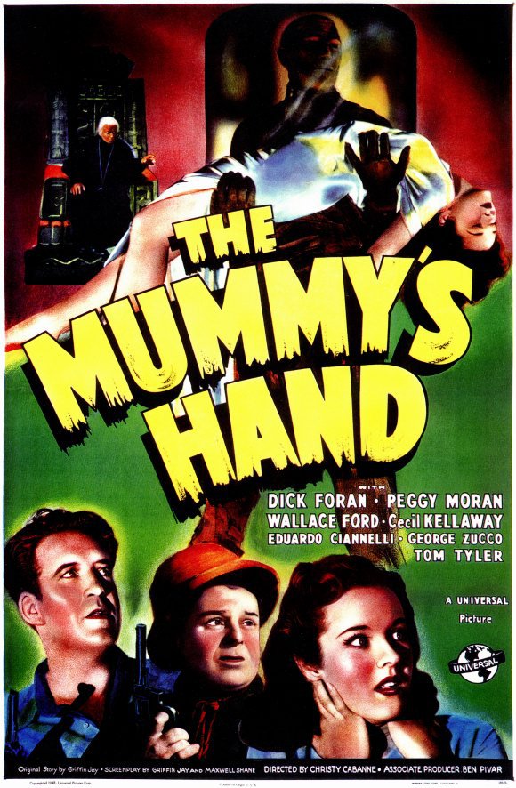 The Mummy&Acirc;&acute;s Hand (1940) - Dick Foran  DVD  Colorized Version
