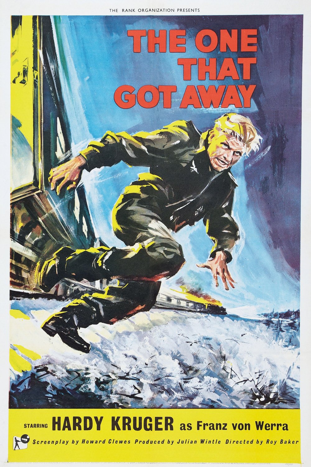 The One That Got Away (1957) - Hardy Kr&Atilde;&frac14;ger  DVD  Colorized Version