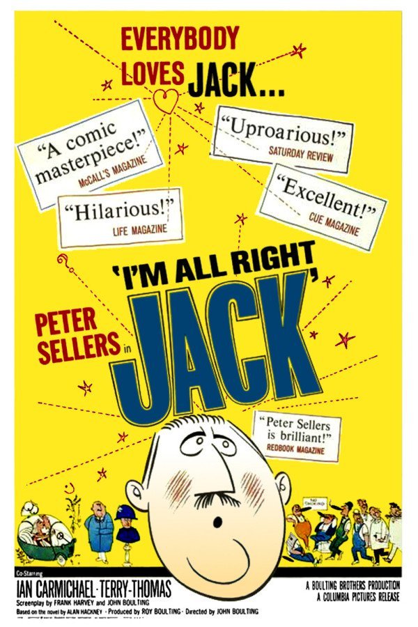 I&Acirc;&acute;m All Right Jack (1959) - Peter Sellers  DVD  Colorized Version