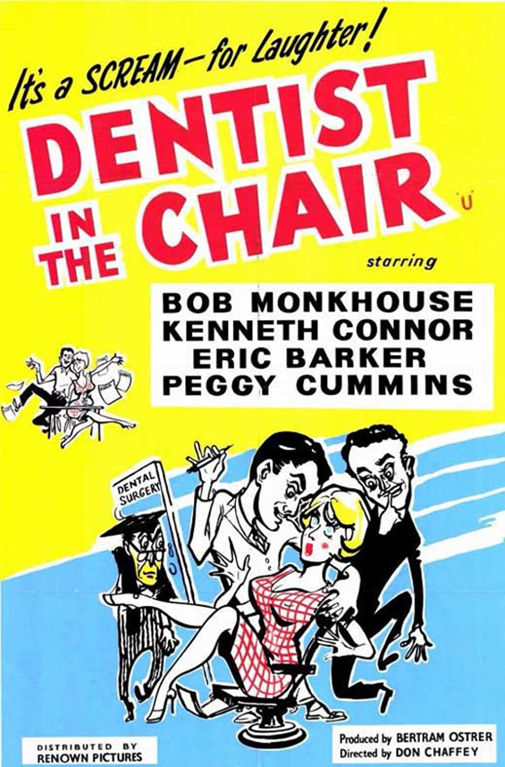Dentist In The Chair (1960) - Bob Monkhouse DVD  Colorized Version