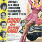 Carry On Cabby (1963) - Sidney James  DVD  Colorized Version
