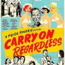 Carry On Regardless (1961) - Sidney James  DVD  Colorized Version