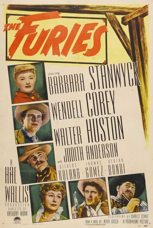 The Furies (1950) - Barbara Stanwyck  DVD  Colorized Version