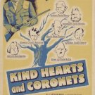 Kind Hearts And Coronets (1949) - Alec Guinness  DVD  Colorized Version