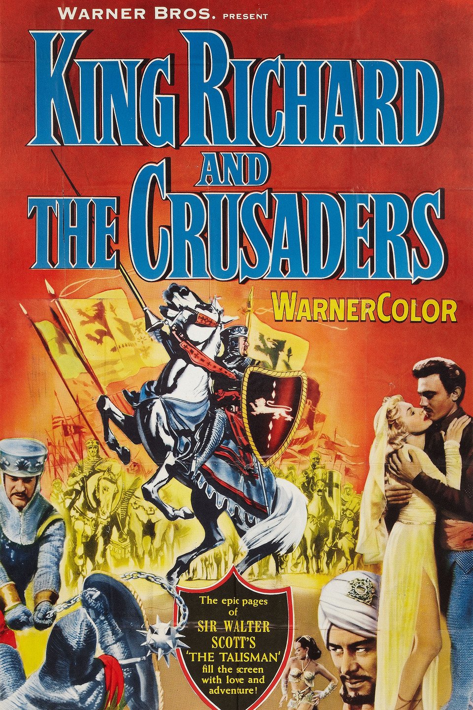King Richard And The Crusaders (1954) - Rex Harrison  DVD