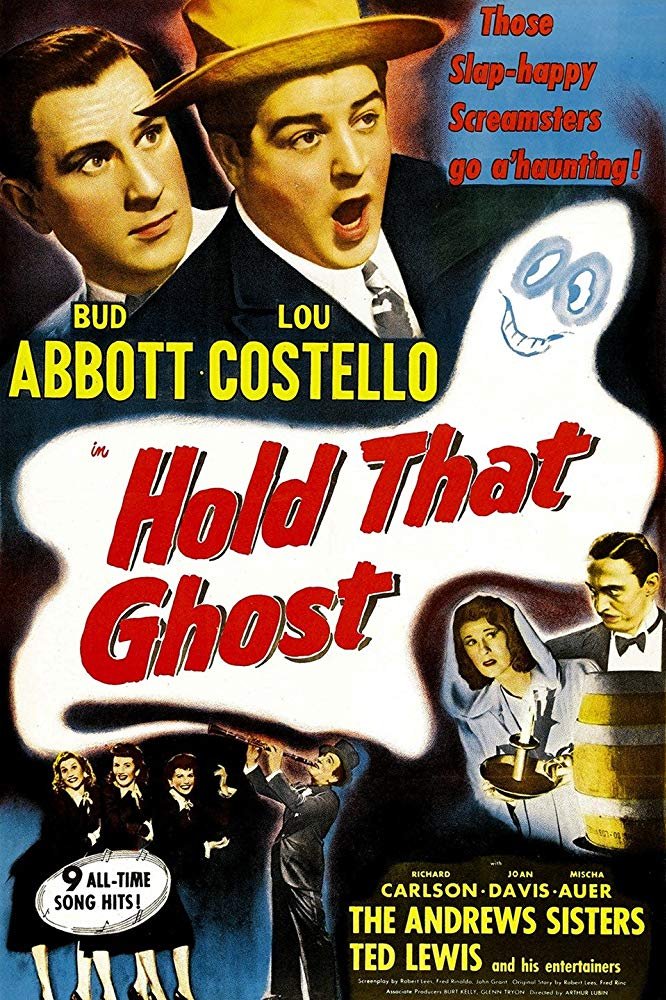 Hold That Ghost (1941) - Abbott & Costello  DVD  Colorized Version