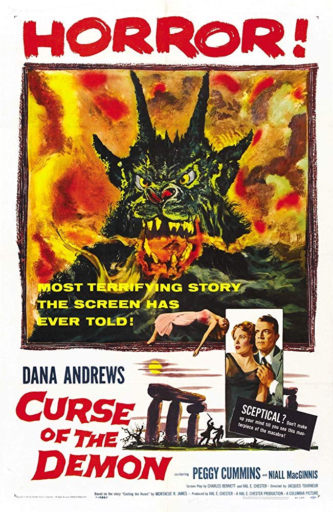 Curse  Of The Demon (1957) - Dana Andrews  DVD  Colorized Version