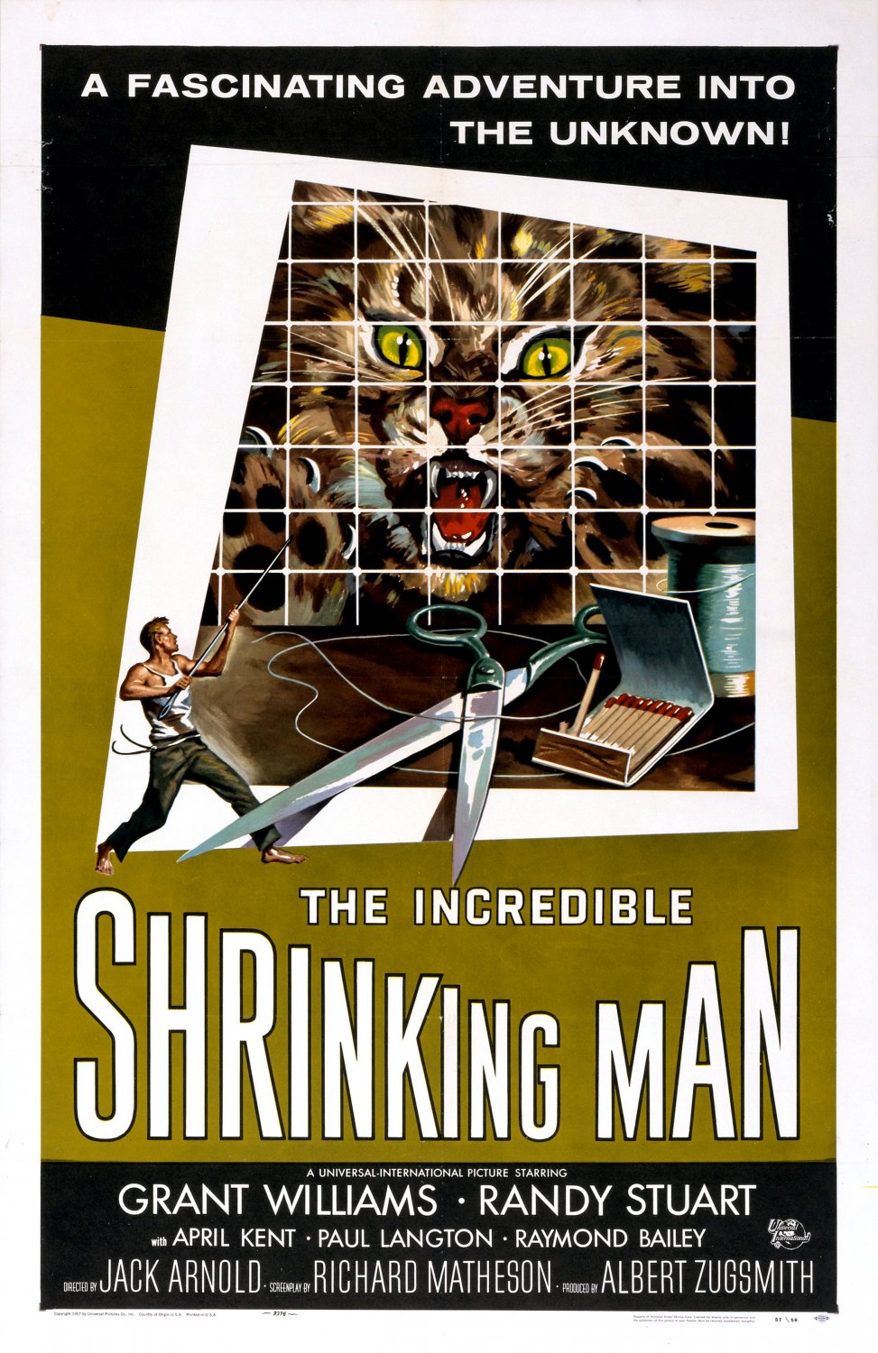 The Incredible Shrinking Man (1957) - Grant Williams  DVD  Colorized Version