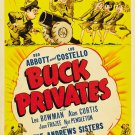 Buck Privates (1941) - Abbott And Costello DVD  Colorized Version
