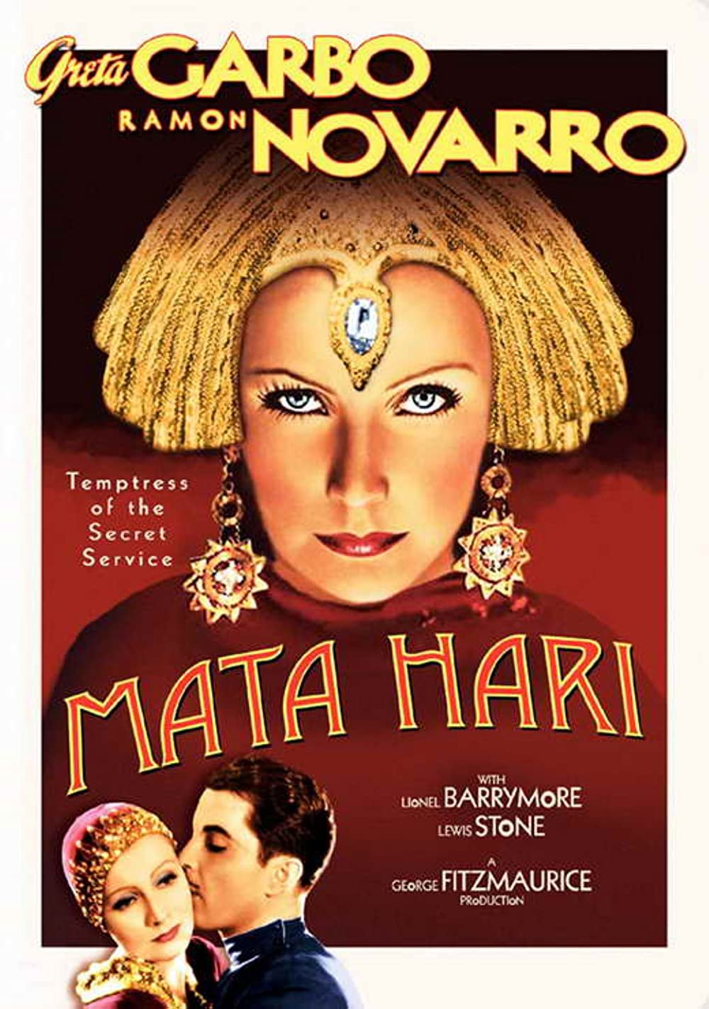 Mata Hari (1931) - Greta Garbo  DVD  Colorized Version