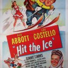 Hit The Ice (1943) - Abbott & Costello  DVD  Colorized Version