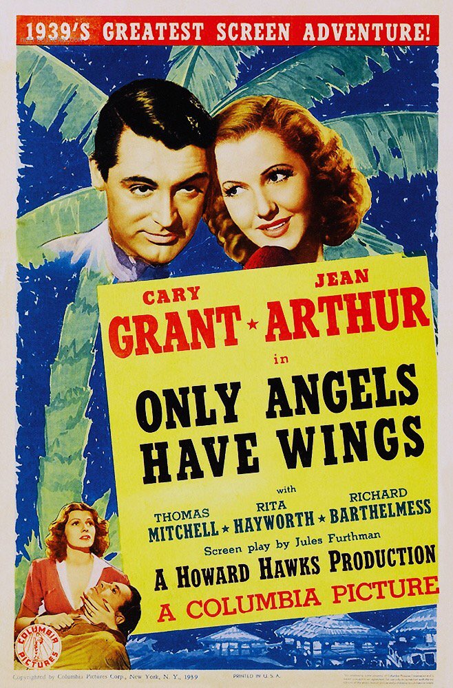 Only Angels Have Wings (1939) - Cary Grant  DVD  Colorized Version
