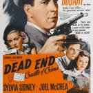 Dead End (1937) - Joel McCrea  DVD  Colorized Version