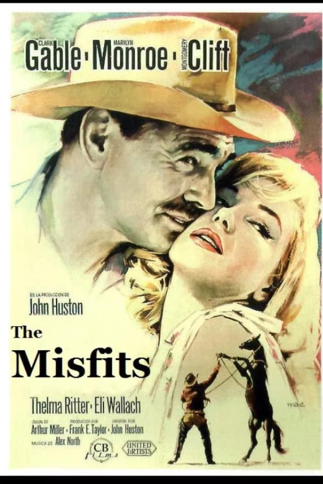 The Misfits (1961) - Marilyn Monroe  DVD  Colorized Version
